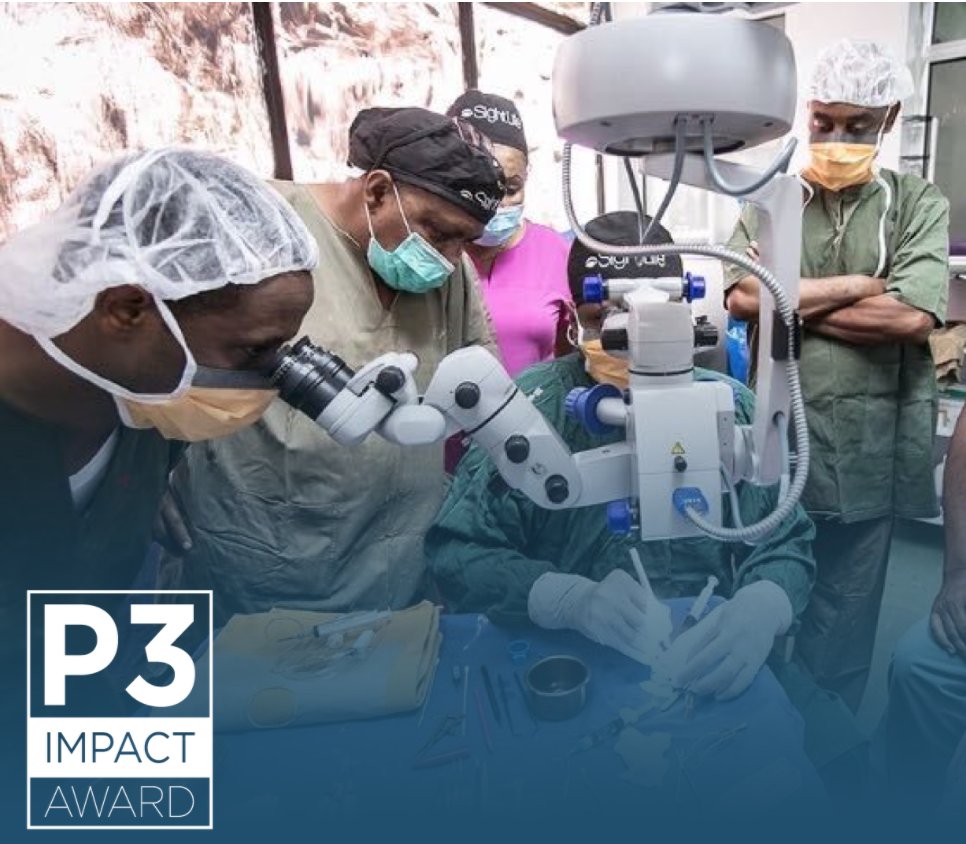 .@EyeEthiopia is the winner of the 2020 #P3Impact award! Under this partnership @SightLife, @CureBlindness & the Ethiopian Ministry of Health established the first eye bank in Sub-Saharan Africa, which has met 100% of demand for corneal tissue in Ethiopia #Concordia20 🏆 https://t.co/JicA3yUbLA