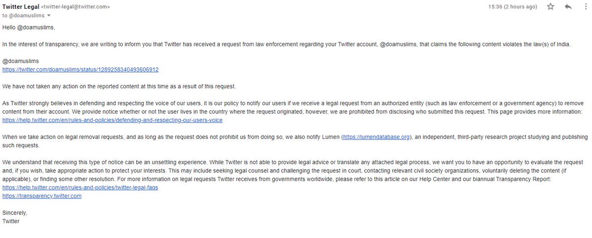 .<a href="/Twitter/">Twitter</a>Support @Twitter Could you please explain why <a href="/doamuslims/">DOAM</a> account/profile is locked and their tweets are marked as "sensitive" even though there's nothing sensitive about the content!
