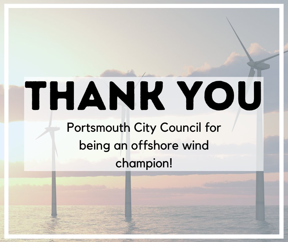 Send a message of thanks to Portsmouth City Council for supporting Offshore Wind. An important step in a clean energy transition! Special thanks to Councilman Shannon Glover for his work on this. <a href="/cityofPortsVA/">City of Portsmouth</a> <a href="/JohnRoweMayor/">John Rowe</a> <a href="/Shannongloverva/">Shannon Glover For Mayor</a> act.sierraclub.org/actions/Virgin… #offshorewind