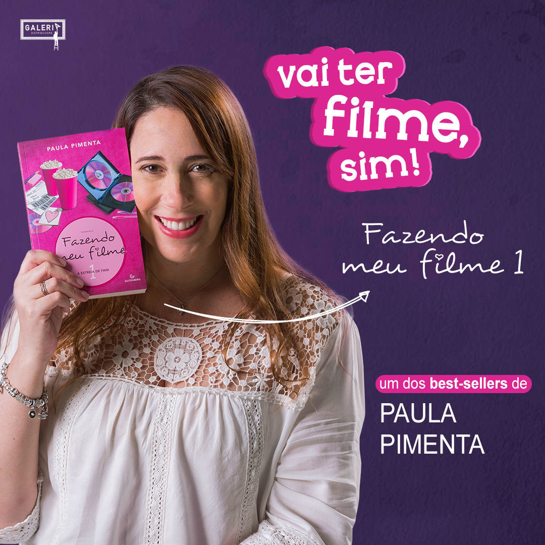 galeriaestudio_'s tweet photo. VAI TER FILME SIM! É com muita alegria que viemos divulgar pra vocês que adquirimos os direitos de produção e adaptação do livro "Fazendo meu filme 1" da @paulapimenta ❤❤❤que também foi a criadora do Cinderela Pop. 
#fazendomeufilme #cinderelapop #paulapimenta https://t.co/QseDWgMQa5