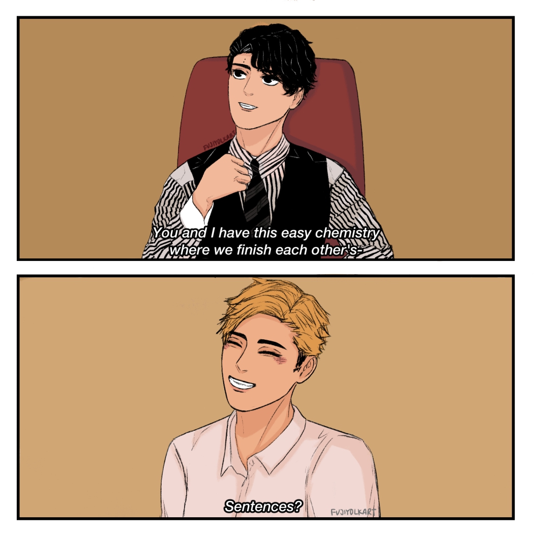 Day 5 of #SakusaWeek : Personality Swap!

How does it feel, Atsumu?

 #sakusakiyoomi #miyaatsumu #sakuatsu #haikyuu 