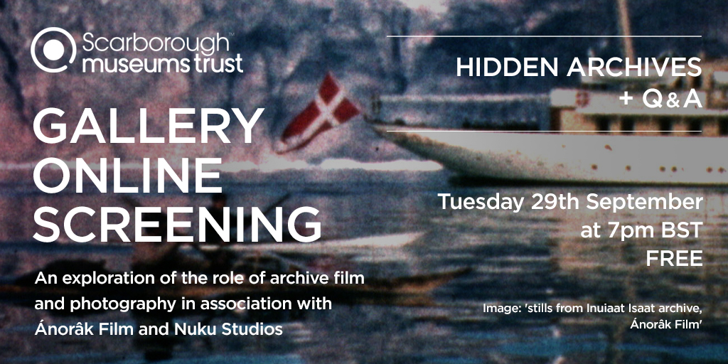 ScarbsMuseums's tweet photo. Got plans next Tuesday? You have now!
We're delighted to announce #GalleryScreening is back this month, exploring archive #film and #photos from Greenland and Ghana.
Join us for presentations, discussion and Q&A - all the info here:
⬇️
https://t.co/uNGNkpc4Dt https://t.co/hjWjOUFr2S
