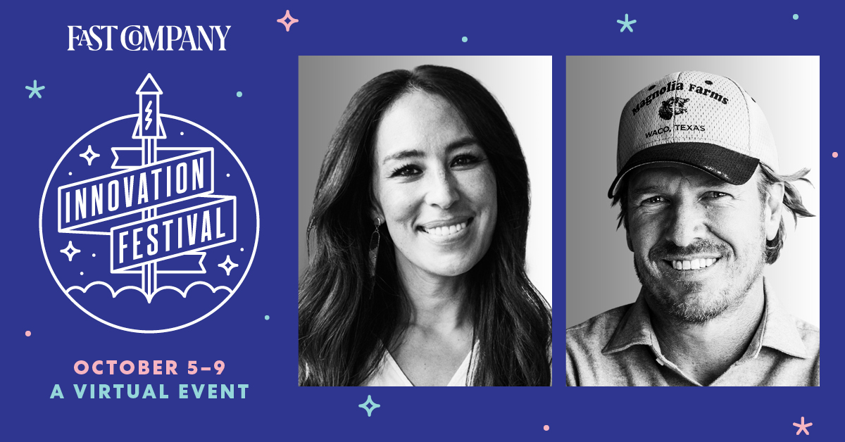 See Chip &amp; Joanna at #FCFestival from the comfort of your favorite chair! Register for free here: bit.ly/3crHLOF