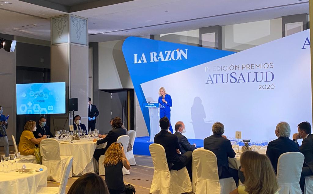 HMadronos's tweet photo. Da comienzo la IX edición de los #PremiosATuSalud organizados por @larazon_es. Unos galardones que reconocen el trabajo y el esfuerzo de profesionales, compañías e instituciones ligadas a la sanidad, la tecnología y la ciencia. https://t.co/XKi0IseLzK