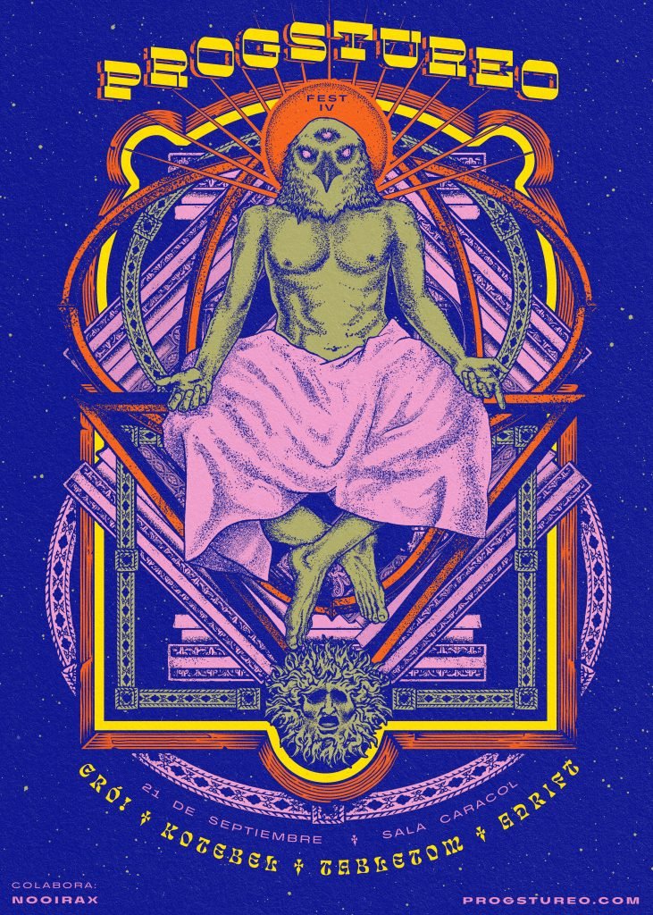 Este lunes hizo un año de la cuarta y última edición del Progstureo Fest, el festival de bandas nacionales de música progresiva que organizábamos en Madrid desde su primera edición en 2015. ¡Cómo pasa el tiempo!

[Cartel realizado por Tumulus Desig]