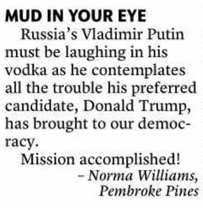 TrumpRussiaTies's tweet photo. @realDonaldTrump
@LindseyGrahamSC
@gopleader
@ThomTillis
@replouiegohmert
@marcorubio
@MittRomney
@MarkMeadows
@senatemajldr
@DevinNunes
@SteveDaines
@SenMcSallyAZ
@JohnCornyn
@tedcruz
@presssec
@RonJohnsonWI https://t.co/hEs61m7aRP