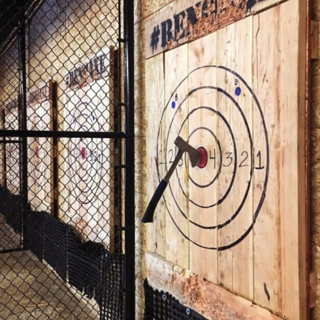 YOU could also win a free game with three of your friends at Reno Axe with our giveaway on Friday! 
.
Learn how to throw an axe and have fun while doing it!
.
.
#automotiverepair #automotive #autorepair #mechanic #cars #carrepair #repair #mechaniclife #car