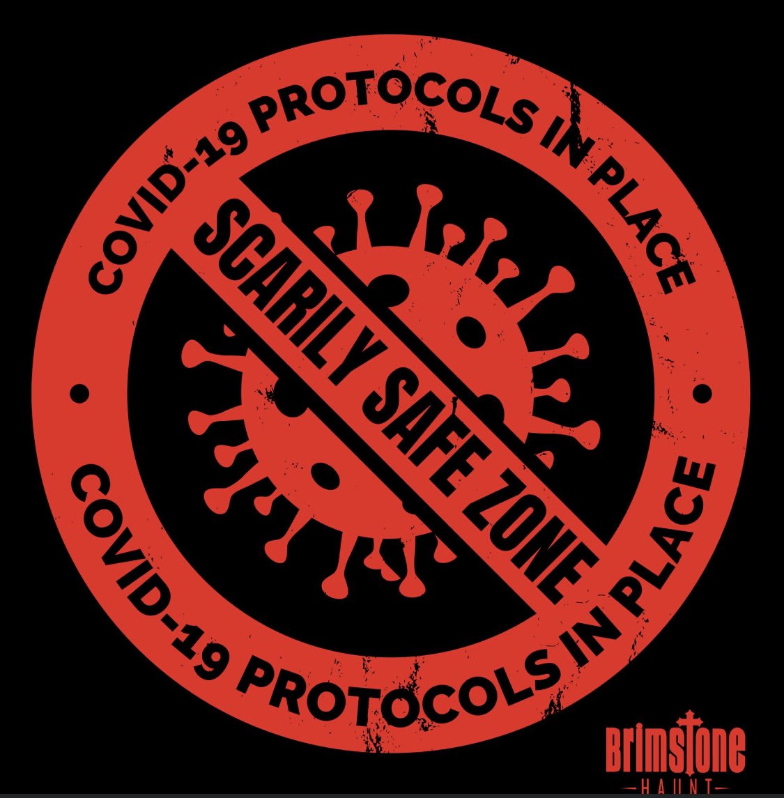 Brimstone Haunt is ready to deliver scares all season long. Be sure to read our Covid Response Guidelines so you can be there for every last scream.

👉 COVID-19 REPSONSE AND GUIDELINES: bit.ly/32L5Gp5
