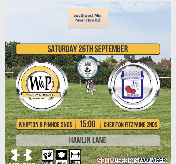 🟣1st home game of the season this Saturday hopefully the lads can get their first points on the board 👍🏻🟣
Social distance measures in place with new QR code active