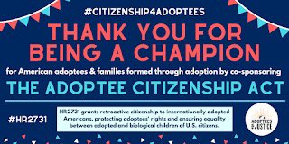 TheDeafOT's tweet photo. Thank you @SenatorBaldwin for co-sponsoring #Citizenship4Adoptees! As a WI resident, I appreciate you fighting for adopted Americans like me and urge you to move #HR2731 to the House floor to ensure #adoption means a permanent home for ALL #adoptees. https://t.co/PQlvQfoDAD