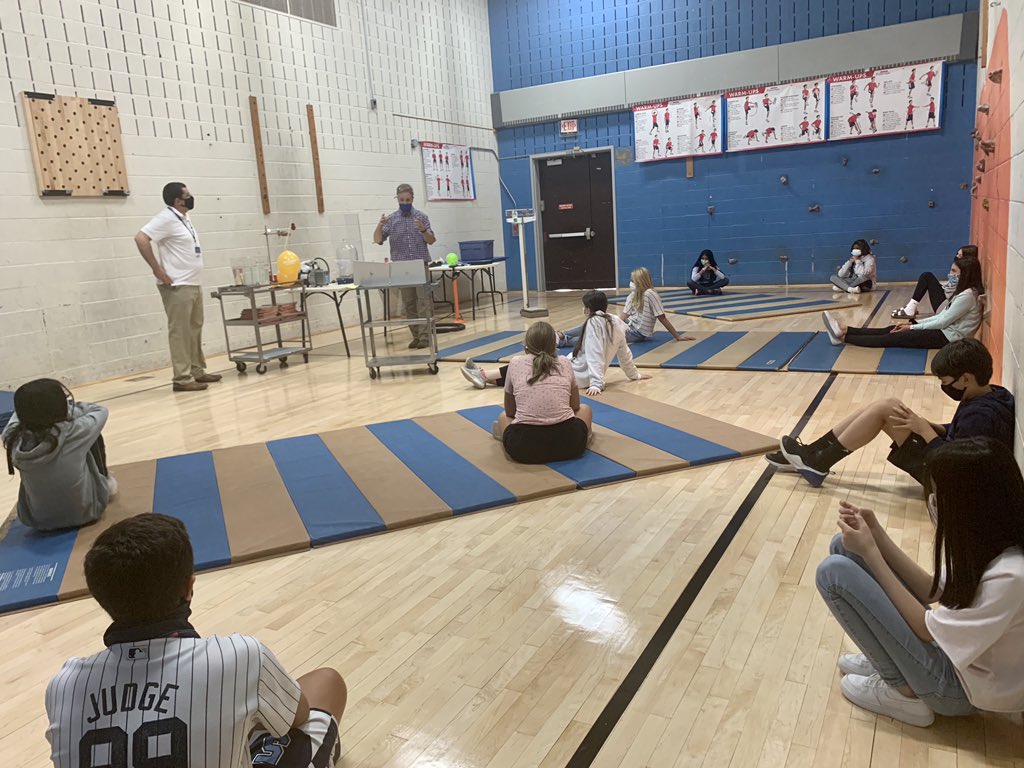 Proud and honored to work with a group of professionals who are unwilling to compromise student learning. Thank you Mr. Mason and Mr. Parkinson for making science come alive for our students both here and at home. <a href="/Avon_Middle/">Avon Middle School</a> <a href="/DrBLHC/">AvonSuper</a> #amspride