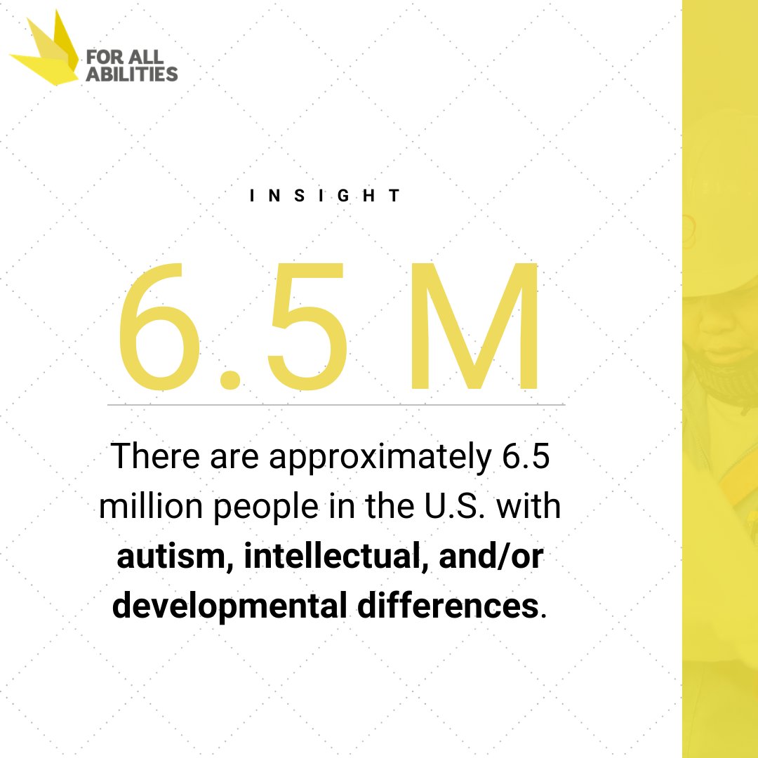 BetsyFurler's tweet photo. 📊 The vast majority of adults with autism are unemployed or underemployed, with as much as 81 percent not holding a paid job in their community. 

#forallabilities #workplace #neurodiversity #workplace https://t.co/cgwBX8Htog