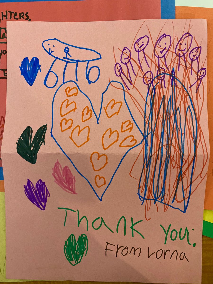 CoulsonAviation's tweet photo. Our #N47CU crew was all smiles after receiving the heartfelt messages of love and support from local schoolchildren while they have been dedicating themselves to assisting with wildfire suppression efforts in the US.
THANK YOU for your words of encouragement!  
#coulsonaviation https://t.co/RdRswYSXxx