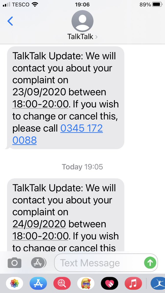 SarahM_Adams's tweet photo. @TalkTalk so for the fourth day of waiting in for you to call you’ve rearranged it for the next day when I’m not available. Great customer service. Internet has gone down on 7 of the last 10 days!  Really helps your stress levels when you’re trying to work from home! https://t.co/neMnnDk4QW