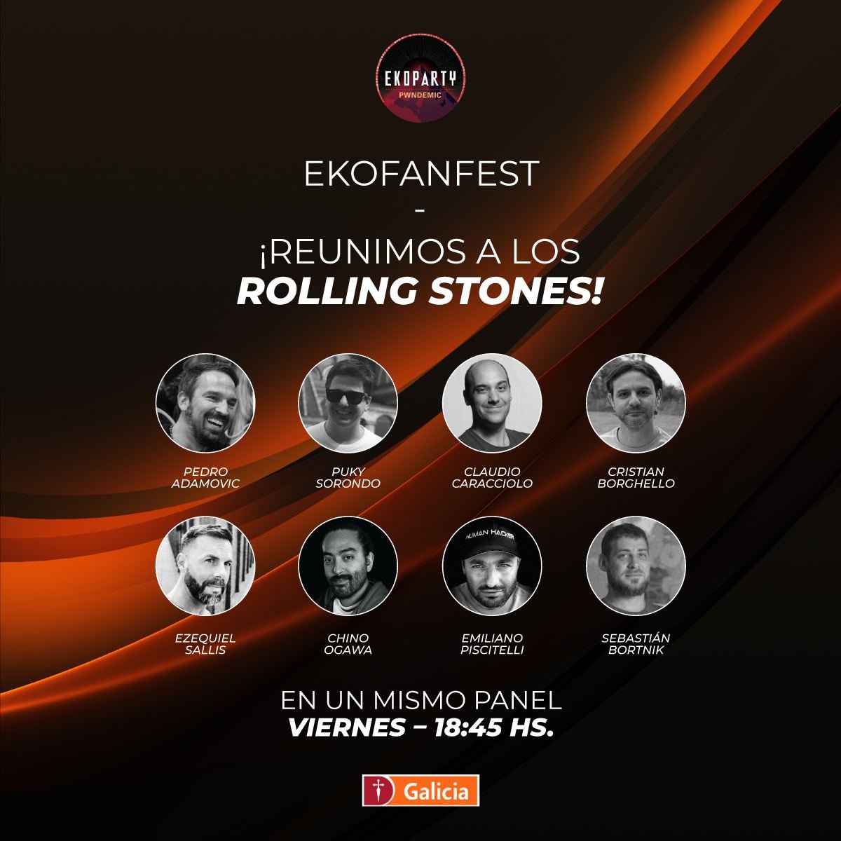 iampuky's tweet image. Mas allá del título flashero (yo sería el nieto de Keith), cómo me divierte pensar en sentarme a hablar pavadas por horas con esta banda de capos. Nos vemos en la @ekoparty!!
#eko2020 #Pwndemic #CintaInfinita