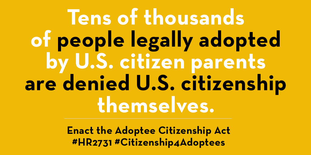An inconvenient reminder about "permanency" and intercountry adoptees.  @RepKenBuck <a href="/RepMGS/">Congresswoman Mary Gay Scanlon</a> <a href="/RepMcClintock/">Tom McClintock</a> <a href="/RepDMP/">Rep. Debbie Mucarsel-Powell</a> <a href="/RepGregSteube/">Congressman Greg Steube</a> <a href="/JacksonLeeTX18/">Sheila Jackson Lee</a> @RepArmstrongND <a href="/RepEscobar/">Rep. Veronica Escobar</a> <a href="/RepLouCorrea/">Rep. Lou Correa</a> <a href="/RepZoeLofgren/">Rep. Zoe Lofgren</a> <a href="/RepDLesko/">Debbie Lesko</a> <a href="/RepAndyBiggsAZ/">Rep Andy Biggs</a> <a href="/RepJayapal/">Rep. Pramila Jayapal</a> <a href="/RepJoeNeguse/">Rep. Joe Neguse</a> <a href="/RepSylviaGarcia/">Rep. Sylvia Garcia</a> #HR2731