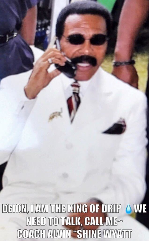 Before there was #CoachPrime there was #CoachShine