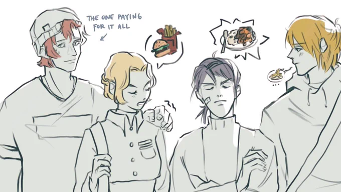fighting over where to go for lunch #fe3h 