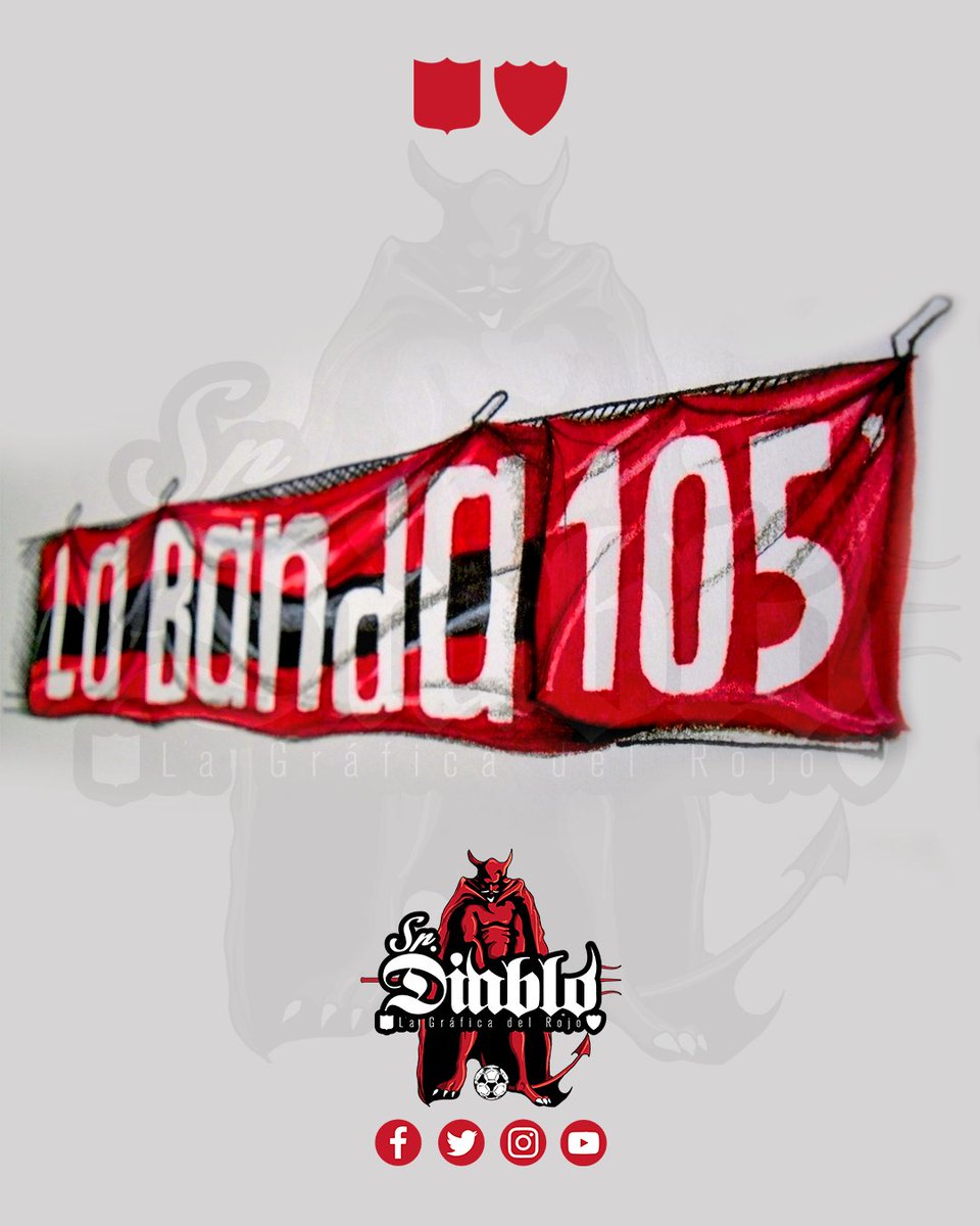 srdiablorojo's tweet photo. Para todos quienes fuimos, son y están, este gráfico homenaje.
¡Feliz Cumpleaños a LA BANDA 105'! 💪🏼💥👏🏼👹⚽🇦🇹
#AméricaDeCali #BarónRojoSur #Colombia #CaliCo #Diseño #Ilustración #LaPasiónDeUnPueblo #LaBanda105 #SrDiablo #VamosAmérica #LaBandaDePiero https://t.co/CMPheCelJW
