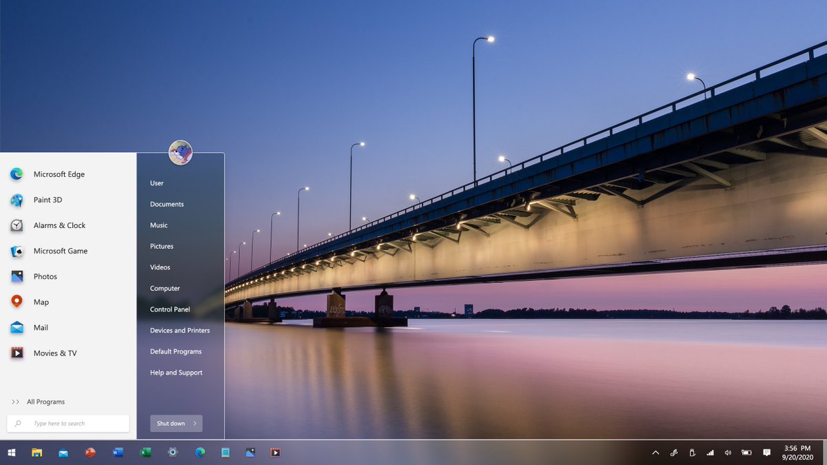 vastglad's tweet photo. #ProjectAcrylic By exploring the difference between Aero Glass and Acrylic, I painted a Win7-style win10. And dark wallpaper is a better match for Aero Glass. 
@MicrosoftDesign @panos_panay @itsmichaelwest @tomwarren @zacbowden @Clarkezone @boxnwhisker @zeealeid https://t.co/pSTjoSYTX7