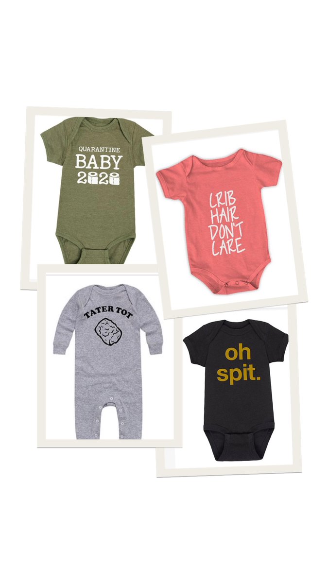 New mom? Up at 2am? Need some late night shopping therapy? GOT YOU COVERED with these hilarious onesies from @Zulily! Shop here bit.ly/2RUx3Xz #ad #ZulilyAmbassador