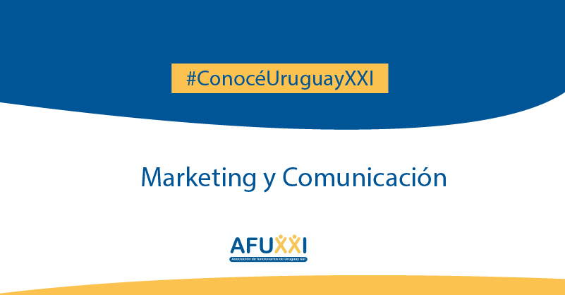 #ConocéUruguayXXI | El equipo de Comunicación y Marketing de #UruguayXXI produce presentaciones y materiales de calidad que destacan los valores de #Uruguay, insumos necesarios para la promoción país, utilizados por diversos actores del sector público y privado.