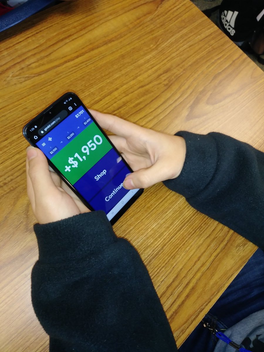 Gotta love #gimkit for review! 
#WWJHS_LOTE <a href="/TISDWWJHS/">Willow Wood Junior High</a>