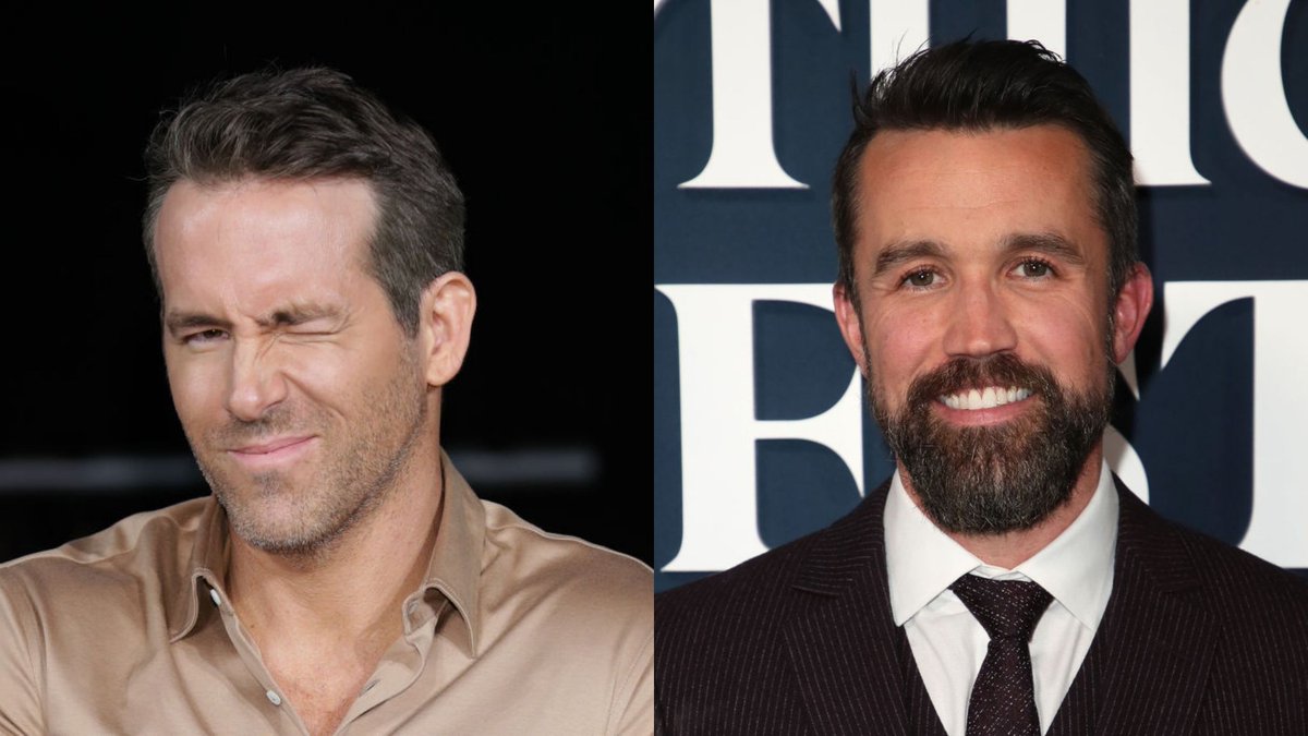 BBCSportWales's tweet photo. Guess who the potential investors are at Wrexham?
Ryan Reynolds and Rob McElhenney! ⚽ https://t.co/QXVIPHXmIc