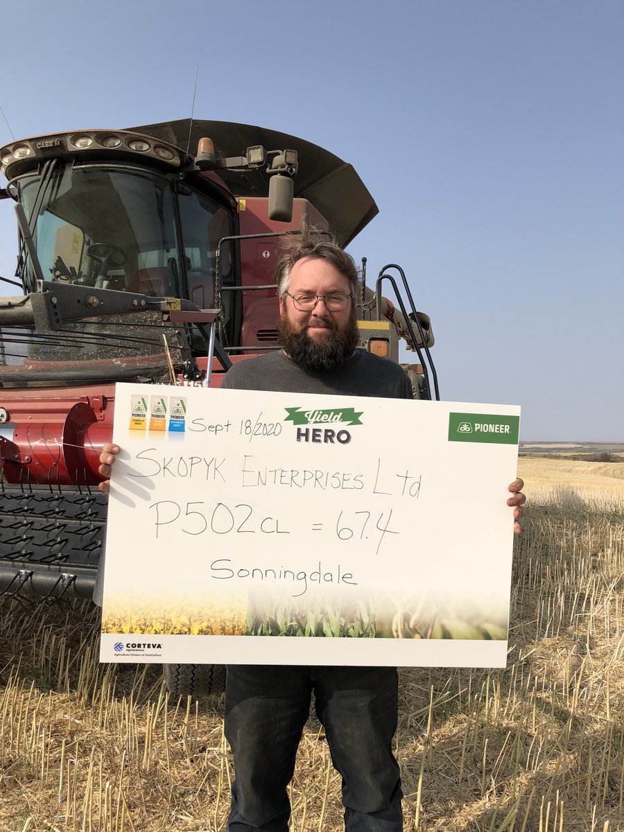Greg Orchard (@405agsolutions) on Twitter photo Thanks to Randy @ Skopyk Enterprises Ltd for a great Yield Hero weigh. #YieldHero20 <a href="/PioneerSeedsCA/">Pioneer Seeds Canada</a> Thanks to Randy @ Skopyk Enterprises Ltd for a great Yield Hero weigh. #YieldHero20 <a href="/PioneerSeedsCA/">Pioneer Seeds Canada</a>