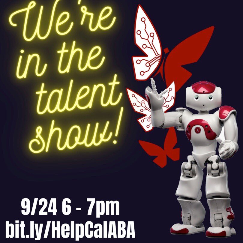 KLab_CSUN's tweet image. Join us in support of CalABA’s recovery campaign. We are finalists in the live @calaba talent show tomorrow at 6-7 pm PST. Join the event, vote for your favorite act, and donate to this amazing association for behavior analysis by visiting this link: app.mobilecause.com/vf/GOTTALENT/F… ❣️