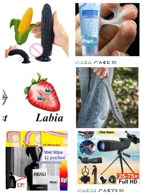 I found all of these on wish, all within the span of a few minutes.  The corn makes sense because the