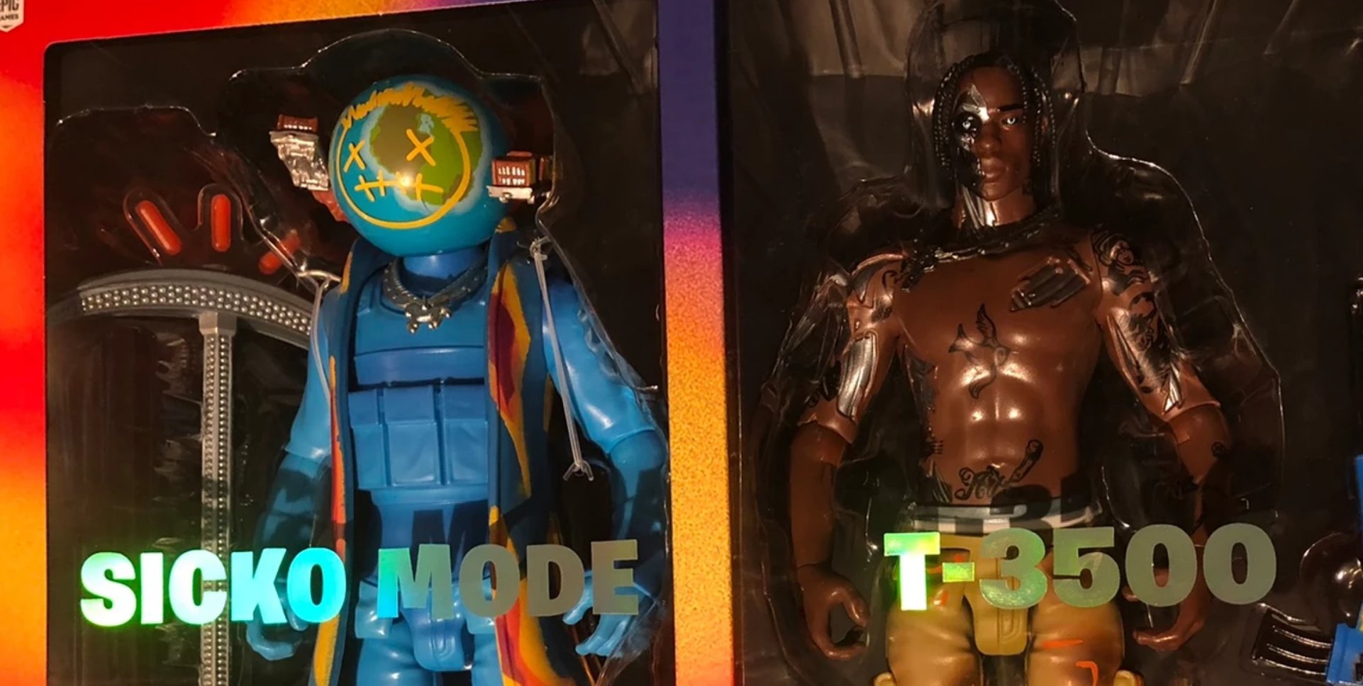 Travis Scott X Fortnite Action Figure