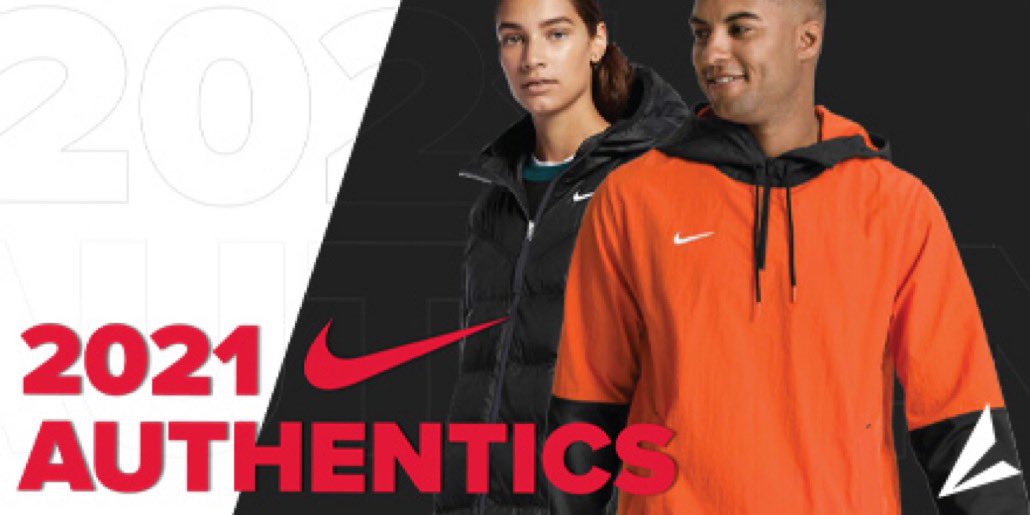 🔥Don't miss out on the '21 <a href="/Nike/">Nike</a> Authentics🔥Dress like the Pros‼️
Order Deadline: October 9th 
Reach out to your local Sales Pro or DM here for more info. 
Get started today &gt;&gt; bit.ly/2ROP6P7
#TheHeartOfTheGame #JustDoIt ##BestIsTheStandard