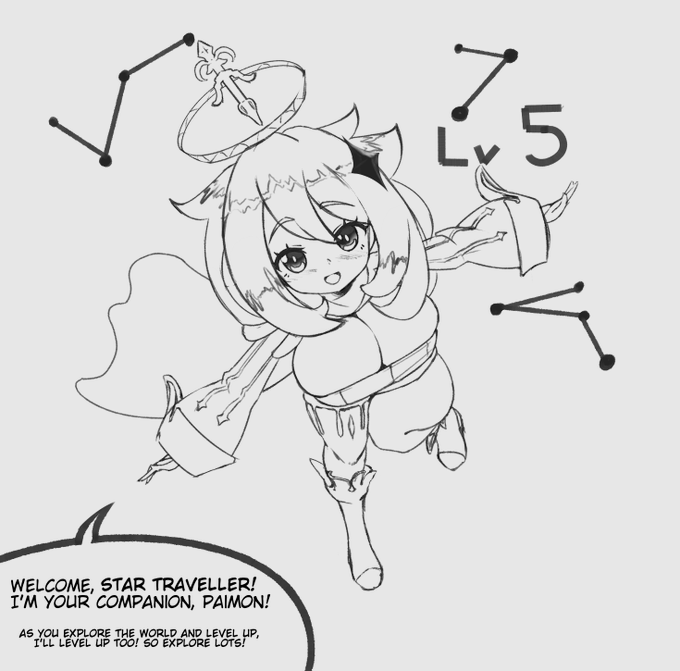 reminder that genshin impact is coming out next monday, you'll probably end up seeing more expansion art of that in the future 