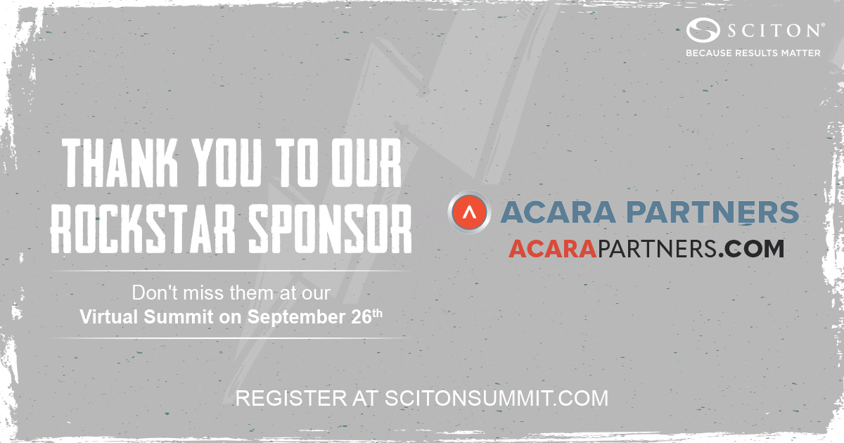 Thank you to our Rockstar Sponsor, ACARA Partners for partnering with us for the Summit! Acara specializes in everything you need to launch a new #aesthetic practice or to grow your existing practice. Be sure to give them a Follow if you’re ready to put your plan into action!