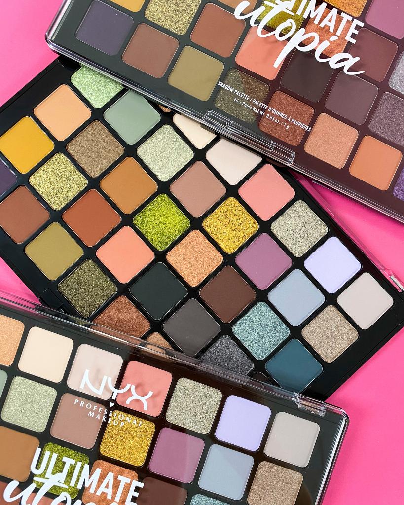 #GIVEAWAY ALERT 🚨🌈 We're giving away our new Ultimate Utopia Shadow Palette to 5️⃣ lucky beauties! Here's how to enter:
💕 FOLLOW <a href="/nyxcosmetics/">NYX Pro Makeup US</a>
💕 LIKE + RETWEET
💕 TAG a friend + #Sweepstakes
US Only. See below for Official Rules.