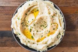 mashed potatoes —9/10— can be either extremely bland and taste like baby food or literally the best thing ever — can go with literally anything — it slaps 