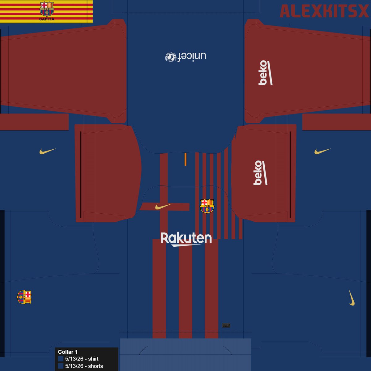  Fc Barcelona  Kit  2022  Barcelona Set For Wild Shirt 