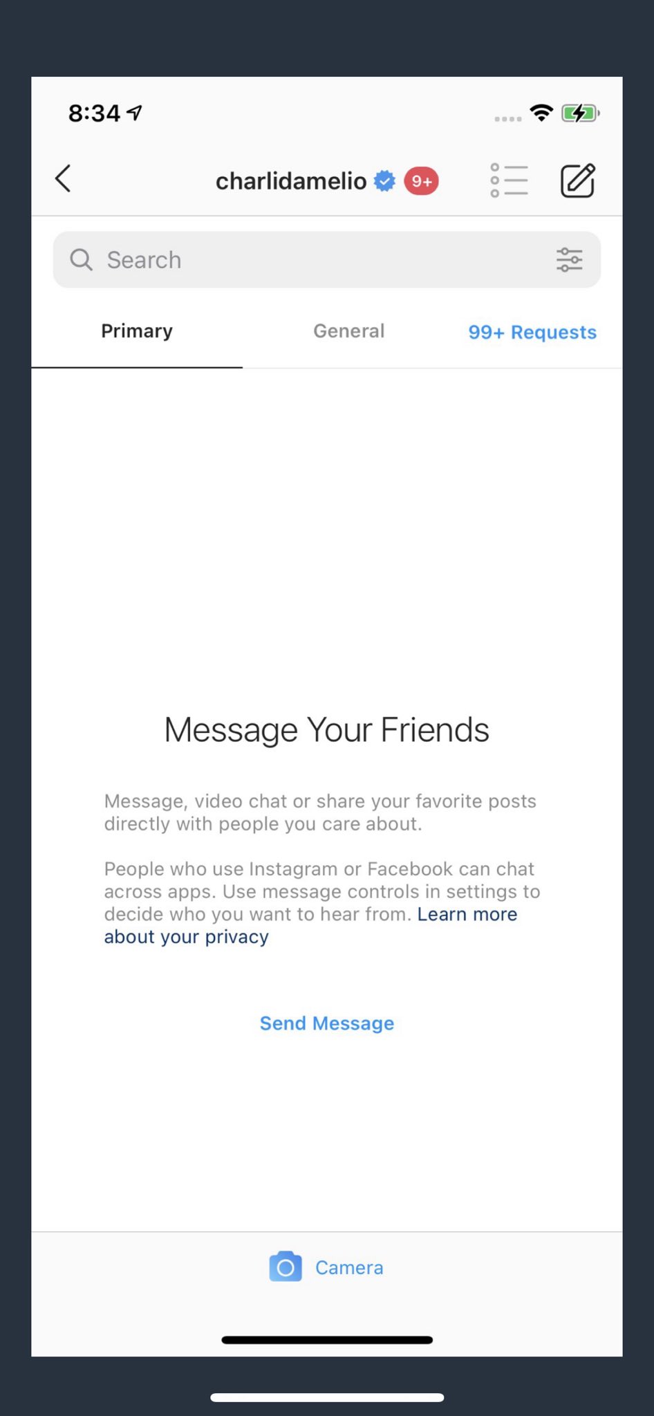 jxdn:) on X: Its the 99+ requests for me @charlidamelio  t.coJwAdfkHR1s  X