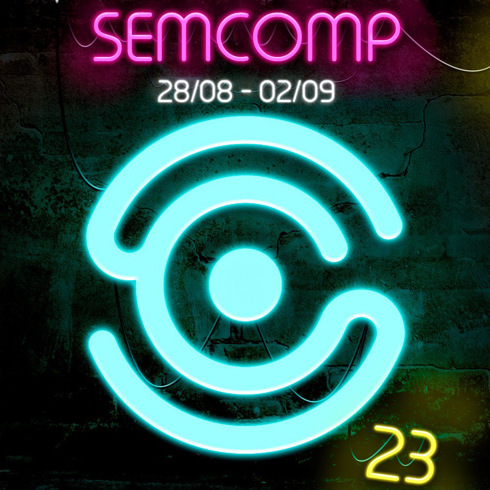 semcomp's tweet photo. Saiu o cronograma da Semcomp 23!

Para se inscrever, basta preencher o formulário em https://t.co/OWx6gjQR4z https://t.co/UWpO42TZgf