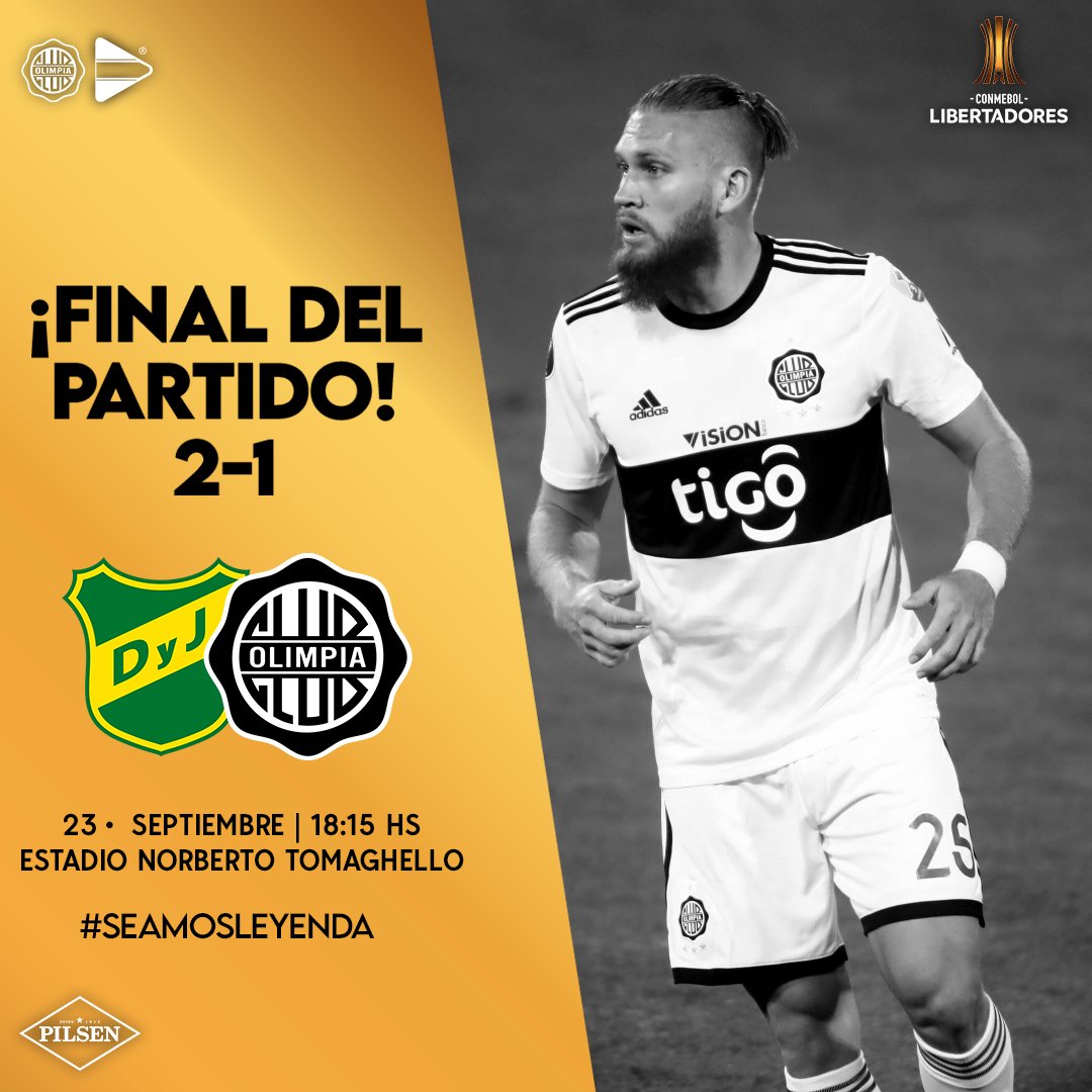 ¡Final del partido en Argentina! 🇦🇷

📅 Fecha 4 - Grupo G | <a href="/Libertadores/">CONMEBOL Libertadores</a>.

#Libertadores
#SeamosLeyenda 🌟