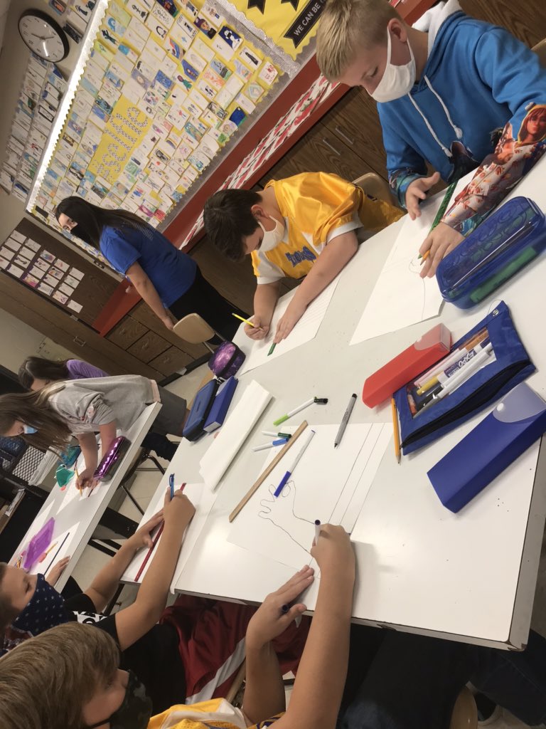5th Grade Art was so fun to today!!