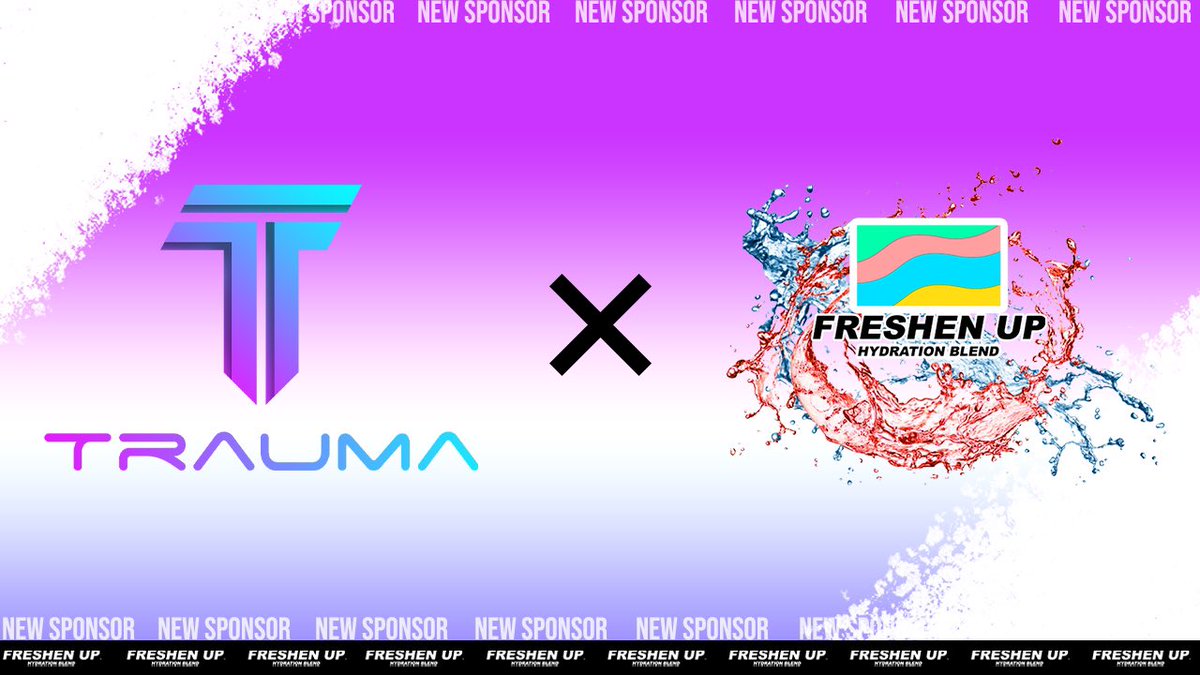 #TraumaFam, we are happy to announce that we are officially sponsored by <a href="/JDBLabsOfficial/">JDB Labs L.L.C.</a>! Be sure to check out their products and drop them a follow! #BleedCyan