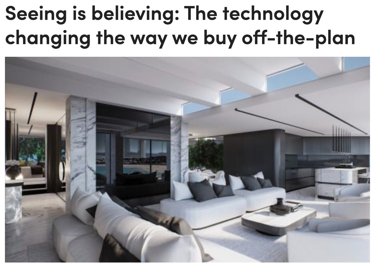 With the power of new technology not only can you now see your future home, but you can visit it, explore it, experience it, and finally make a purchase decision you can be sure about. urban.com.au/news/seeing-is…