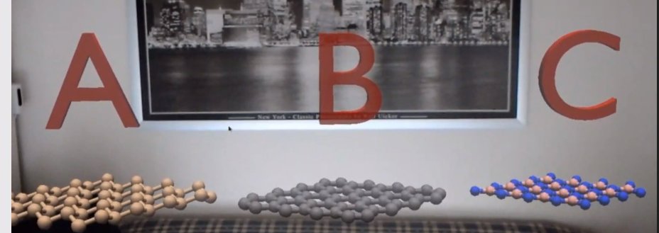 Bringing nanomaterials into the home! Preview of my upcoming #Solutions Lab.  Microsoft <a href="/HoloLens/">Microsoft HoloLens</a> Augmented reality (AR) program we coded at <a href="/ResearchRMIT/">RMIT Research</a>  <a href="/DaleAOsborne/">Dale Osborne</a> <a href="/PatrickD_Taylor/">Patrick D. Taylor</a> #ozchem #nanomaterials <a href="/taylor_dr/">Natasha Taylor</a> <a href="/l_curran64/">Lisa Curran</a> @chemnet_au