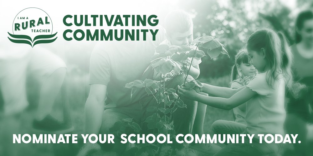 We’ve heard teachers from all over share amazing stories about actions taken in their area that tightened the bonds between schools and community. Now, we are supporting these efforts with grant money. TEACHERS: Submit to the Cultivating Community project: buff.ly/35Z2KYc