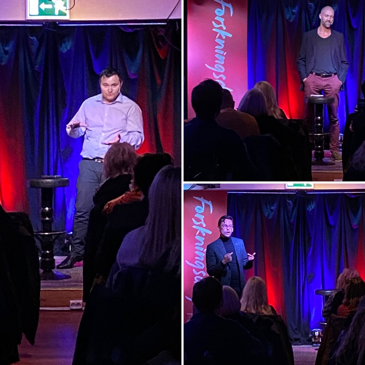 Martha Th Gjestsen (@mtgjestsen) on Twitter photo Proudly presents #SESAM #rockstars talking about #brain #research @Forskningsdg #standup <a href="/MiguelGBorda2/">Miguel G. Borda M.D, PhD</a> <a href="/sus_no/">Nola Susan</a> <a href="/OslandMo/">Audun Osland Vik-Mo</a> Proudly presents #SESAM #rockstars talking about #brain #research @Forskningsdg #standup <a href="/MiguelGBorda2/">Miguel G. Borda M.D, PhD</a> <a href="/sus_no/">Nola Susan</a> <a href="/OslandMo/">Audun Osland Vik-Mo</a>