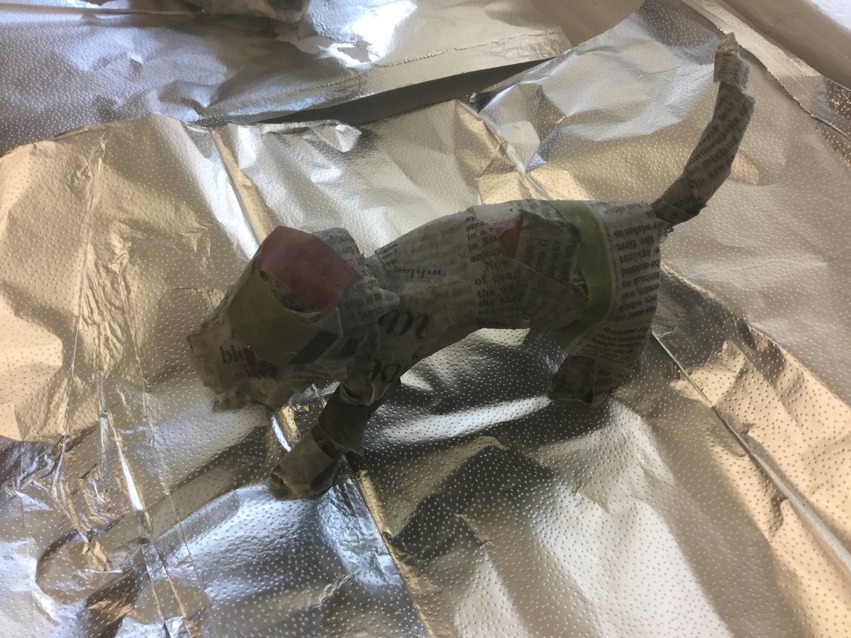 SYD_books_LDSB's tweet photo. Lots of fun with #papermache today! So many amazing projects! @chungma_LDSB @SydenhamPS_LDSB #sticky #messybutfun https://t.co/TV05D6lBDp