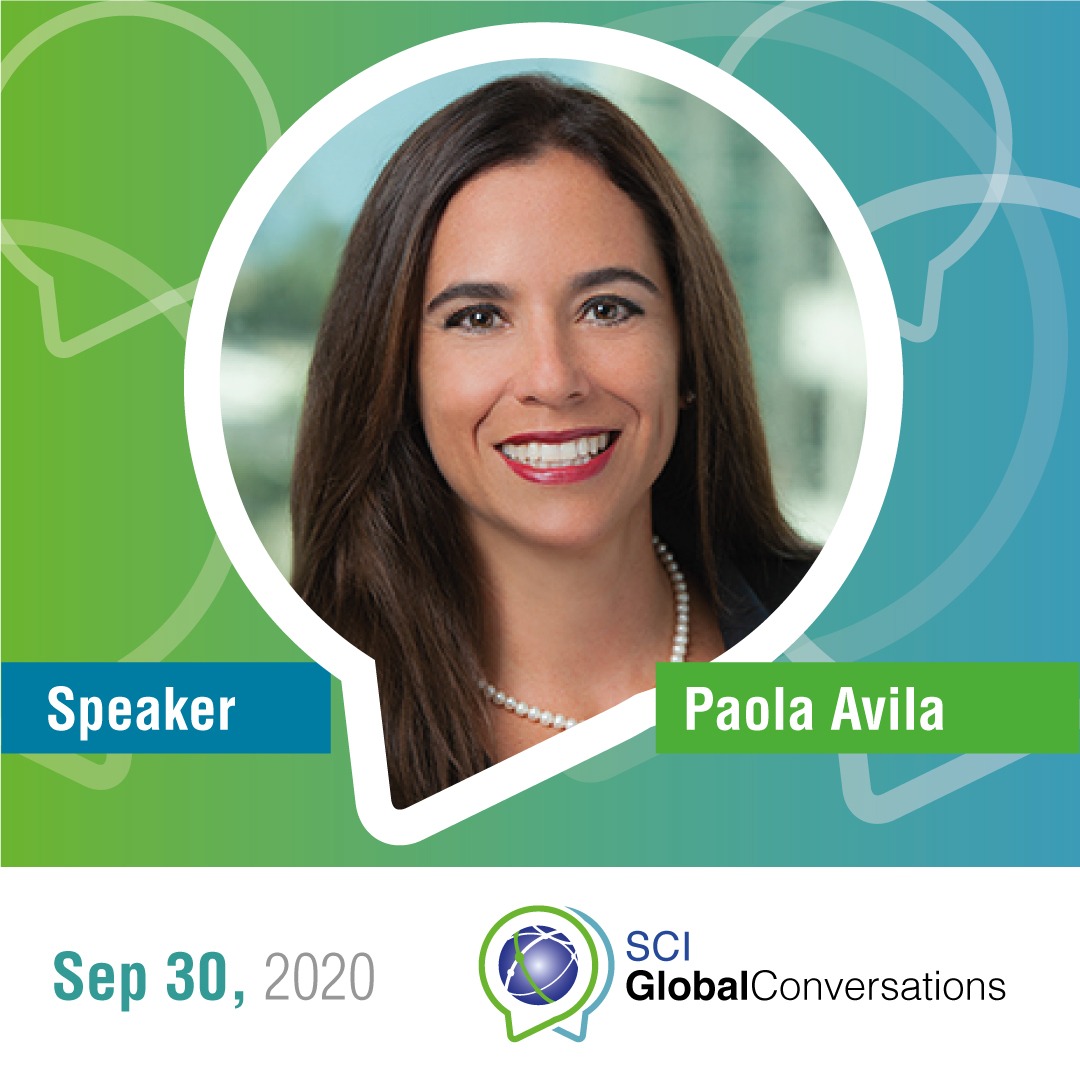 SisterCitiesInt's tweet photo. Our next Global Conversation is coming up on 09/30/2020, 3PM EDT. Find more info &amp; register for free on our website! https://t.co/cPWp3AZd7A
.
.
Meet Paola Avila! She is the VP of the San Diego Regional Chamber of Commerce. Read about her work and what she stands for on our page! https://t.co/VosTlT8T0n