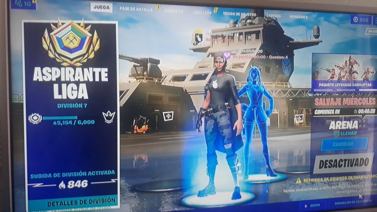 SxturneT's tweet photo. Busco uno para trio somos duo armado para llegar a champs y para torneos que sea costa este https://t.co/xp8eDi9s0n